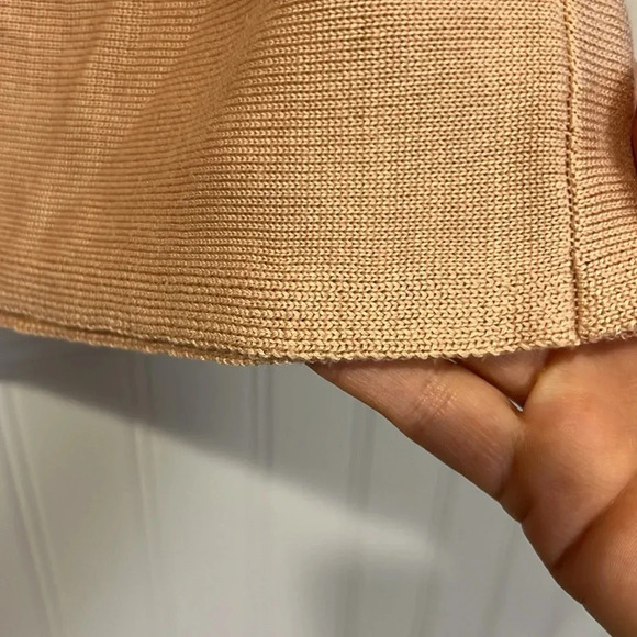 Eileen Fisher blush light weight sweater size small petite - Picture 4 of 7